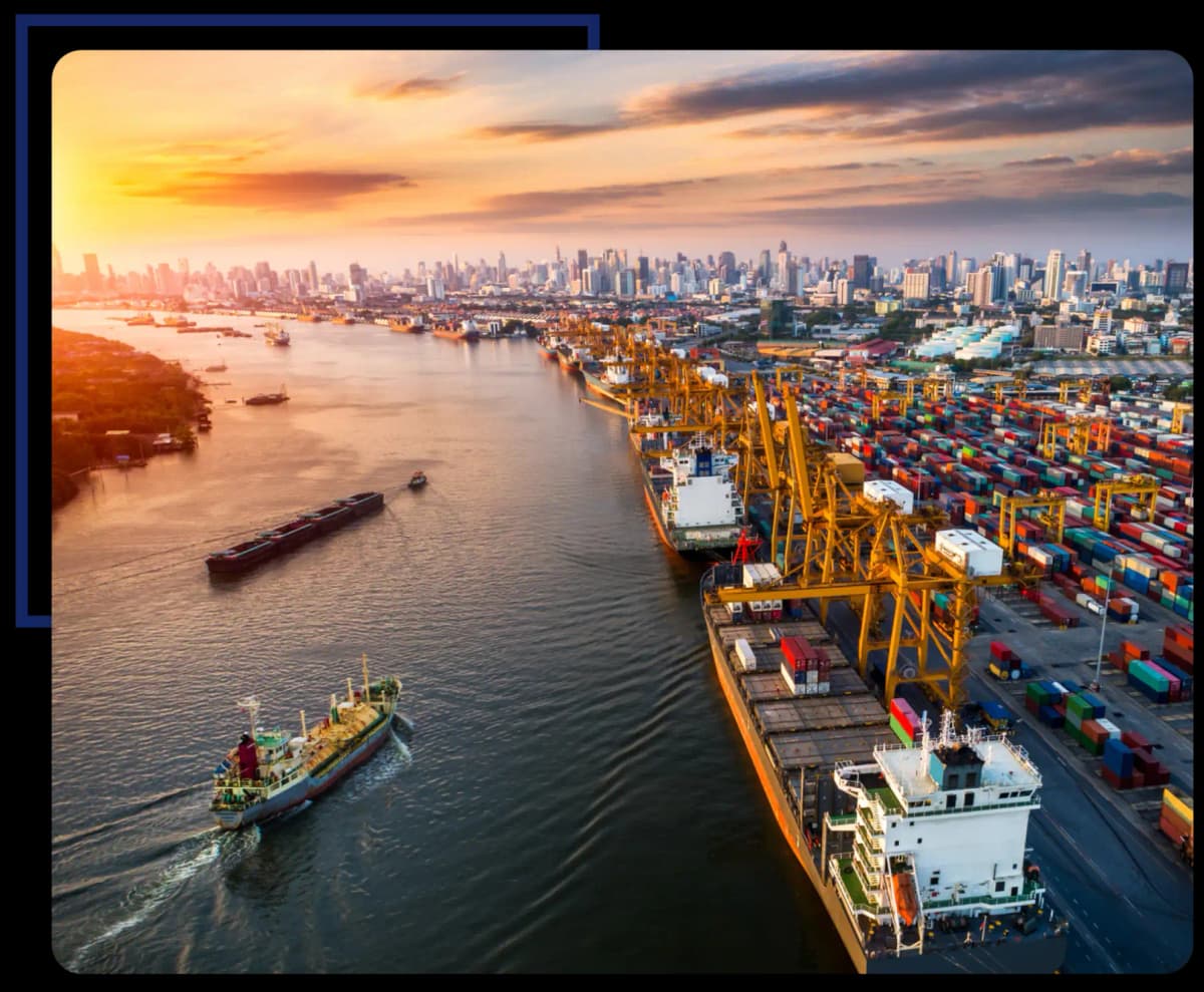Construction worker in safety gear